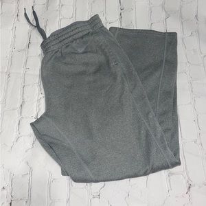 Woman’s gray Nike sweatpants
